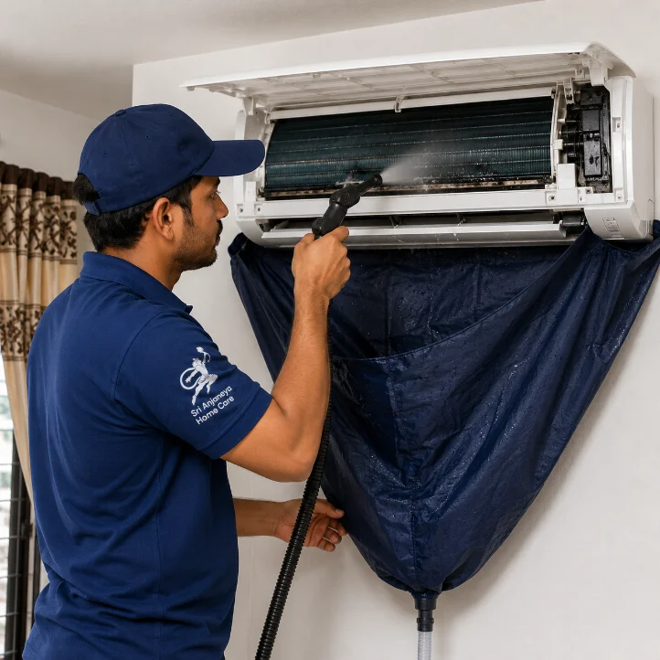 Split AC Deep Cleaning — Erode — Sri Anjaneya Home Care, Erode