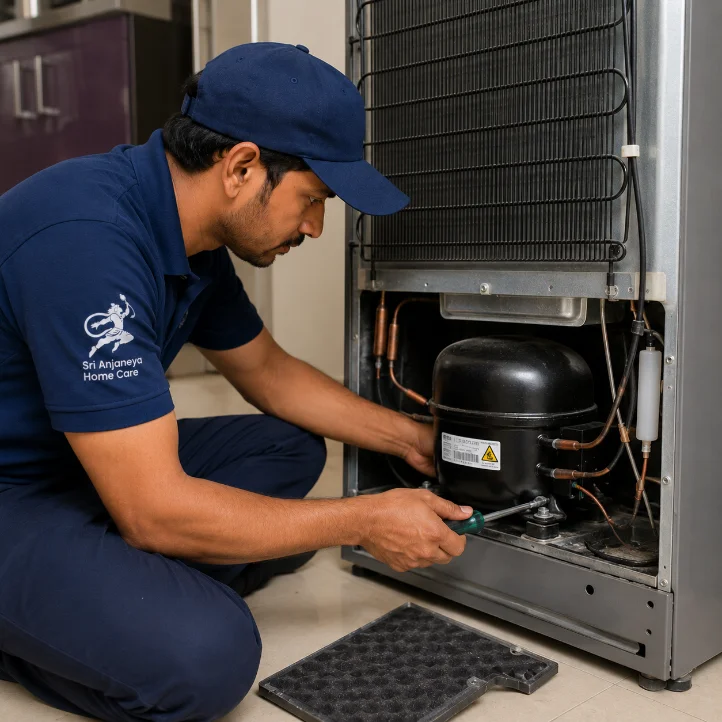 Fridge Compressor Replacement — Sri Anjaneya Home Care, Erode