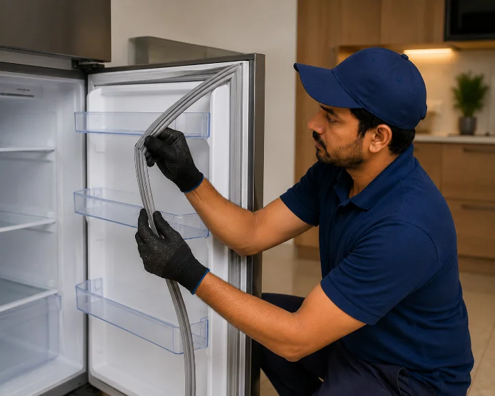 Refrigerator Door Gasket Replaced — Sri Anjaneya Home Care, Erode